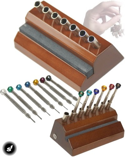 Holzständer 7 Schraubendreher STAR XL