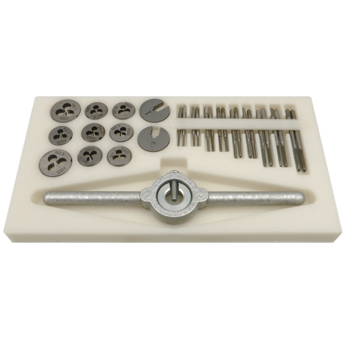 10-teiliges Set Mikro-Gewindebohrer M1 Bis M3,5 – Für Uhren, Holz & Weiche Metalle, Spiralbohrer Aus HSS