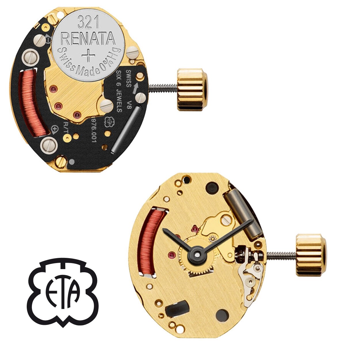 ETA 976.001 hochwertiges Schweizer Quarzwerk f r Armbanduhren als