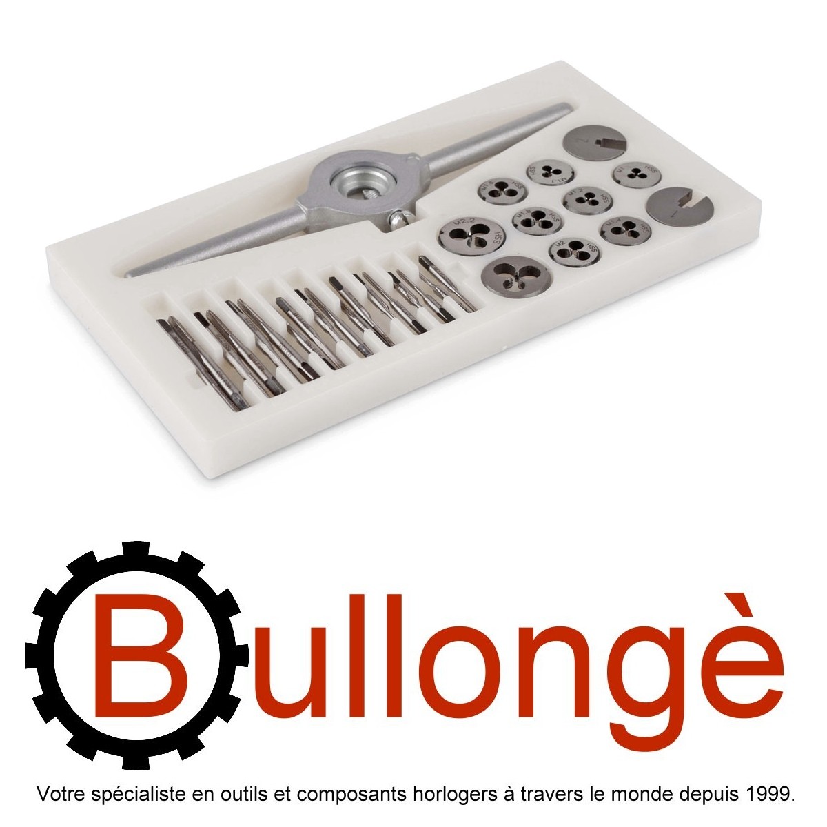 Produktbild von HSS Gewindeschneideisen Für Außengewinde – 16x5mm, M1,0 Bis M2,6 – Donau