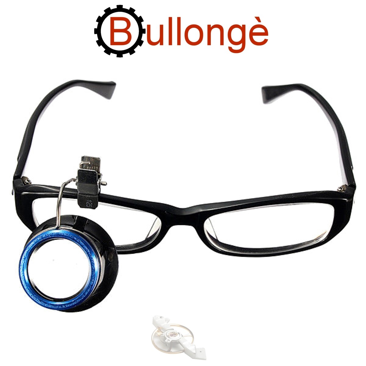 Lupe auf brille clearance