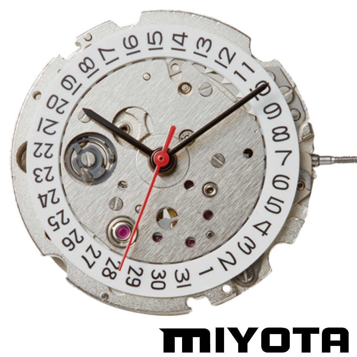 Miyota 8215 3W Automatik-Uhrwerk als preiswerte Alternative zu ETA 2824