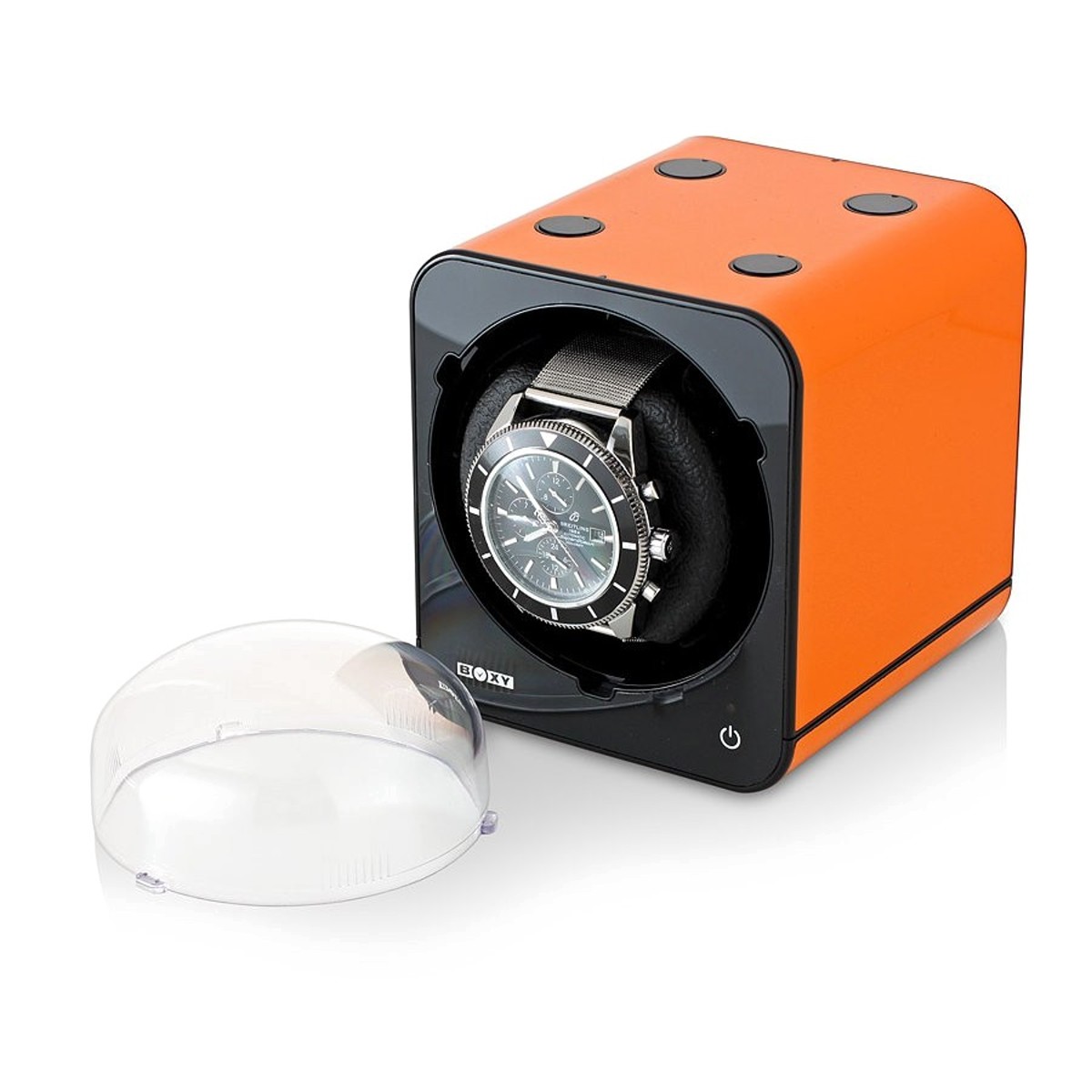 BOXY CLASSIC Uhrenbeweger - 4-fach Basis Für Automatikuhren