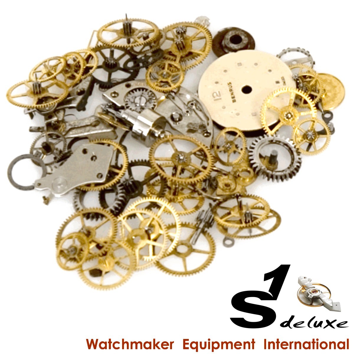 Automatisches mechanisches Uhrwerk Hohl 3 Zeiger für 2189 Ersatzteile