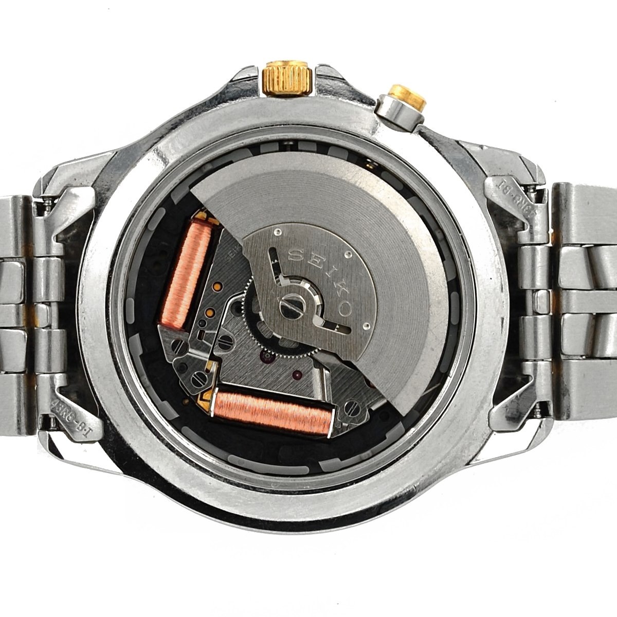 Seiko kinetic quartz hot sale