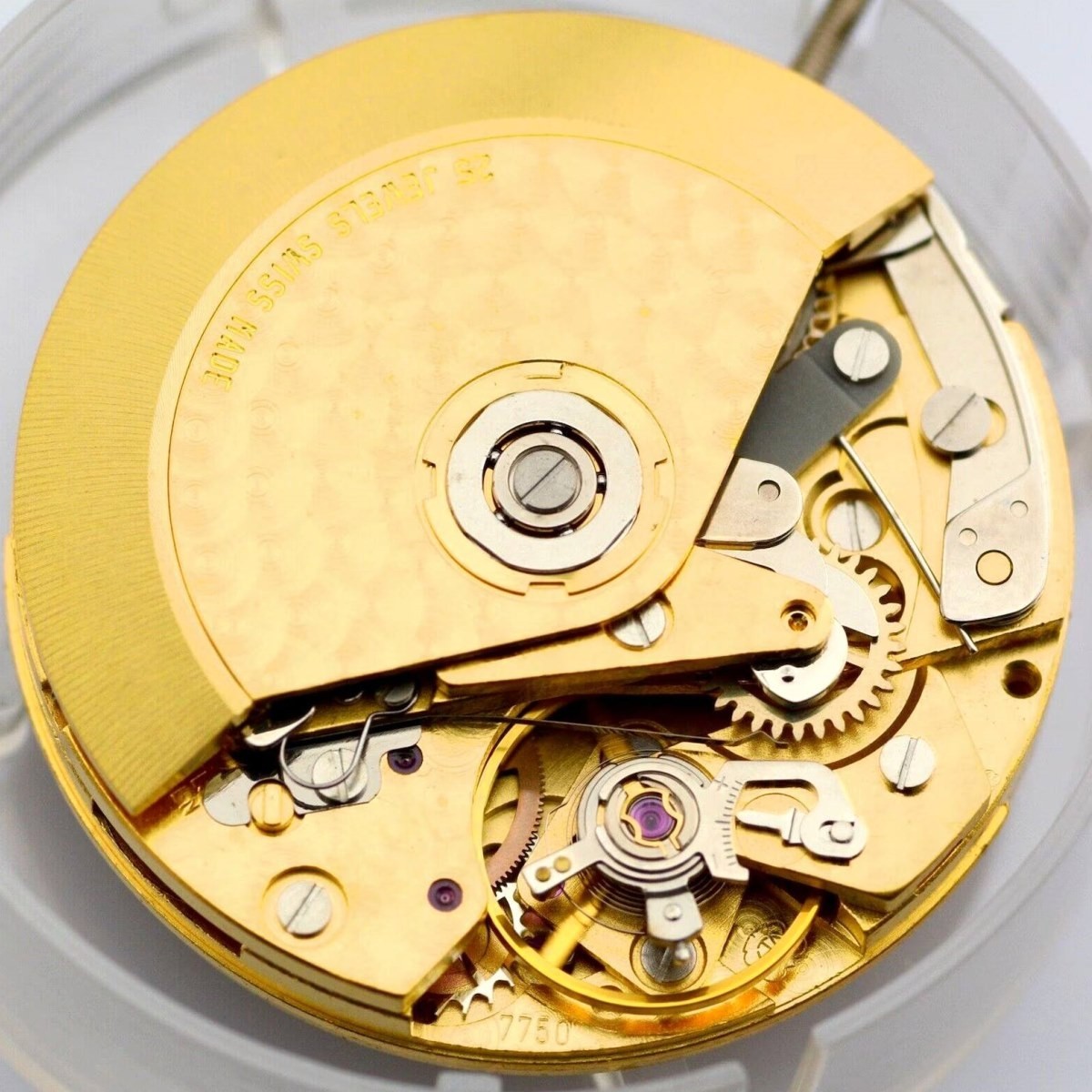 Swiss valjoux 7750 automatic movement on sale