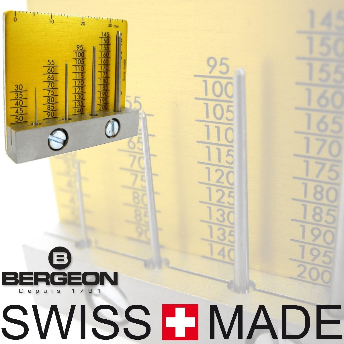 Bergeon Zeigerlochlehre Für Uhren - Präzisionswerkzeug Swiss Made