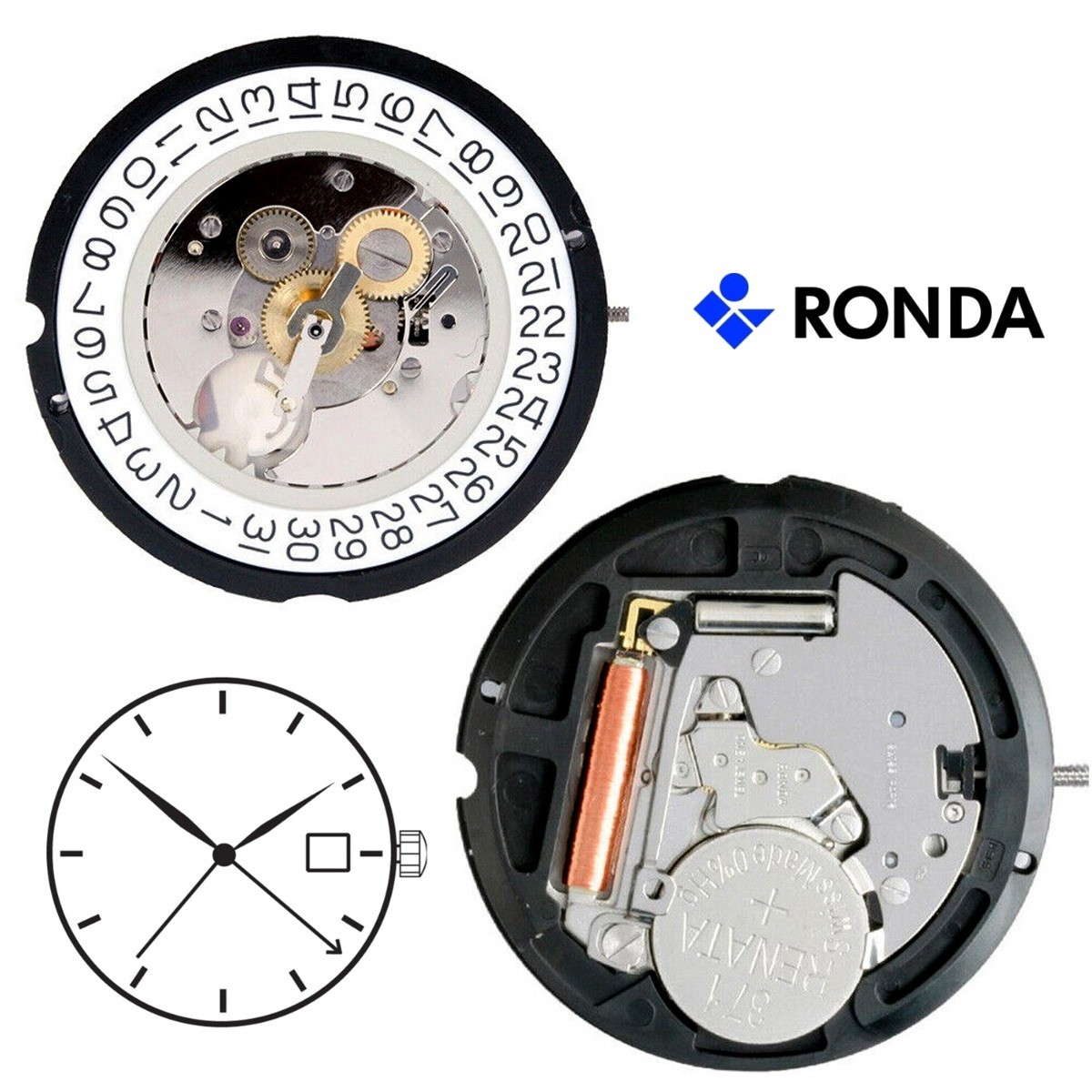 Swiss ronda 515.24 h cheap