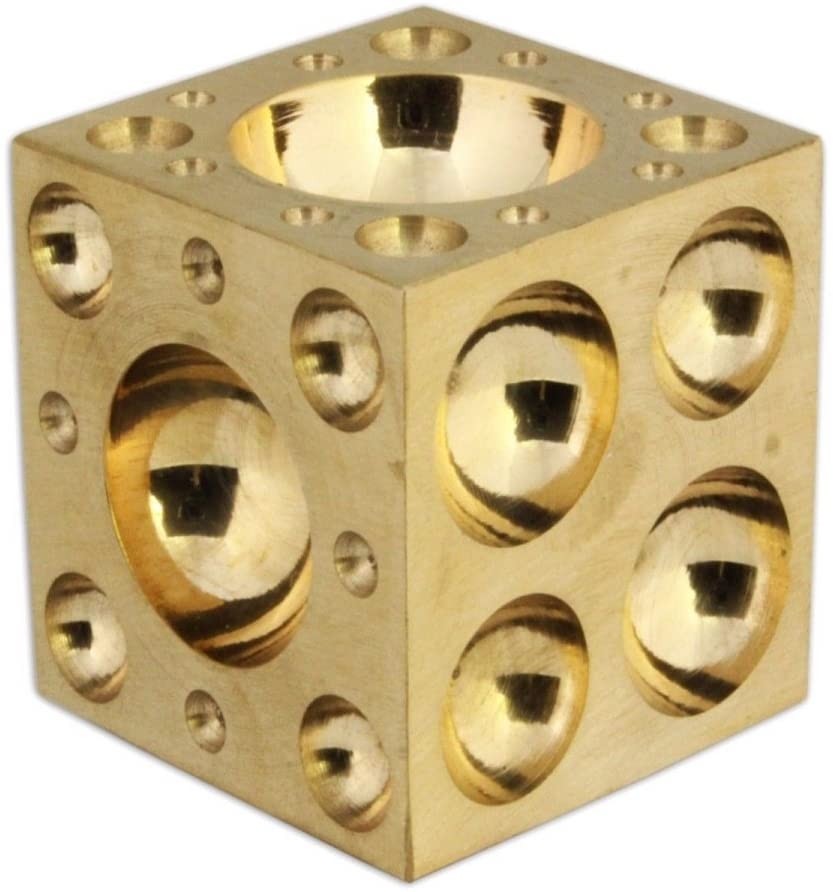 2,54cm Bronze Würfelanke 1.0 x 1.0 Zoll 