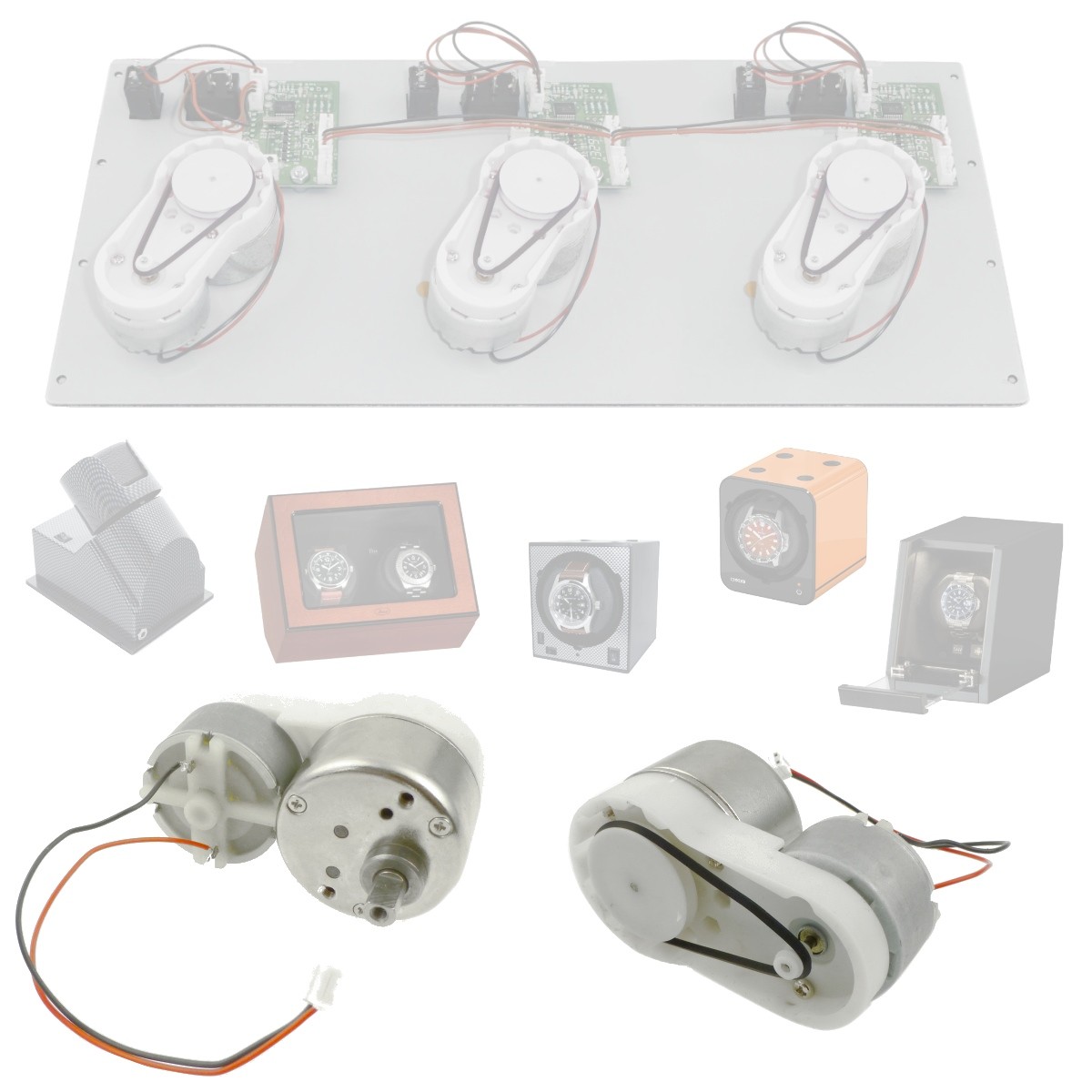 JS50 Uhrenbeweger Motor Ersatz - DC Motor 3V, 8 U/min Für Uhrenbeweger Reparatur