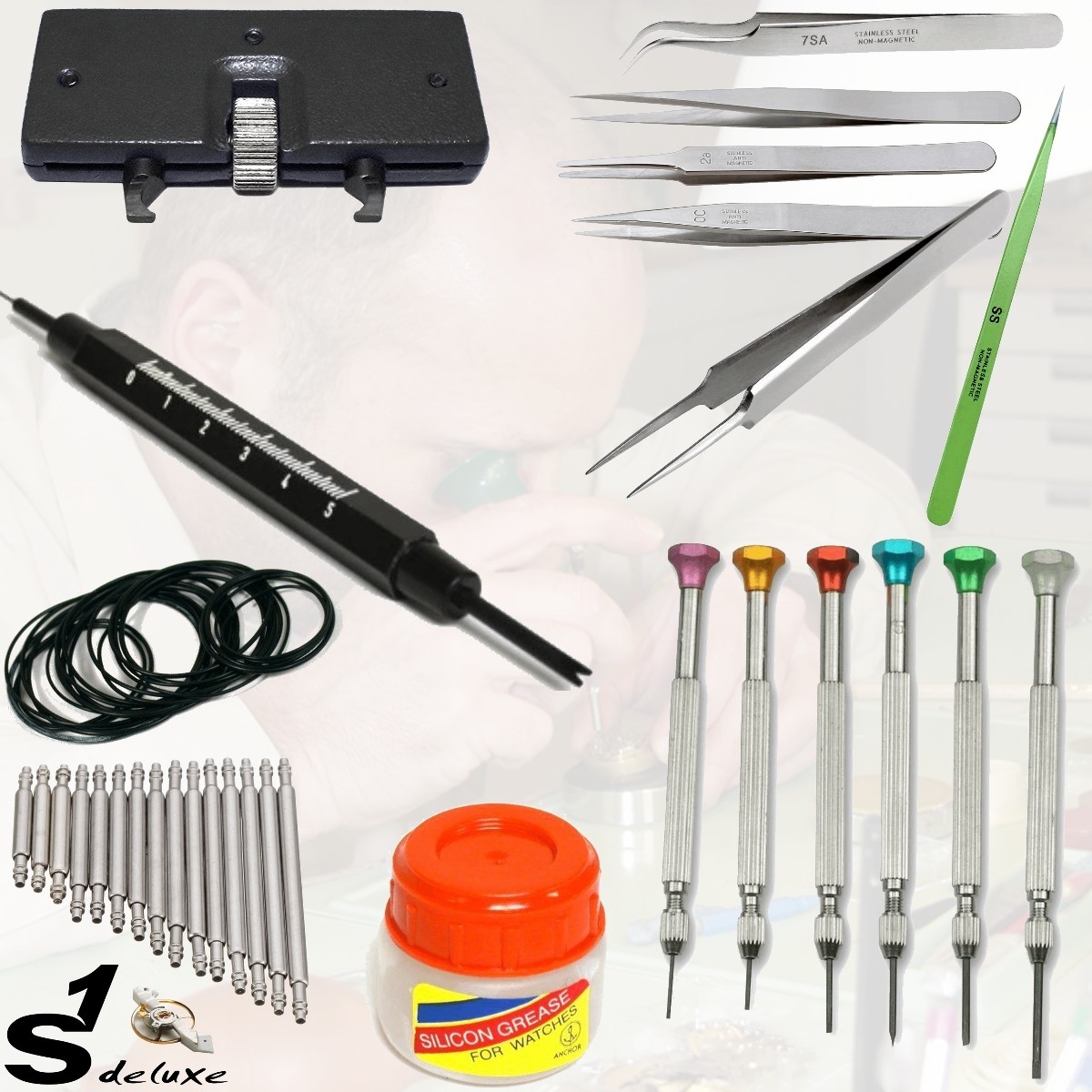 Uhrenwerkzeug Werkzeug FÃ¼r Batteriewechsel Uhrmacherwerkzeug Set