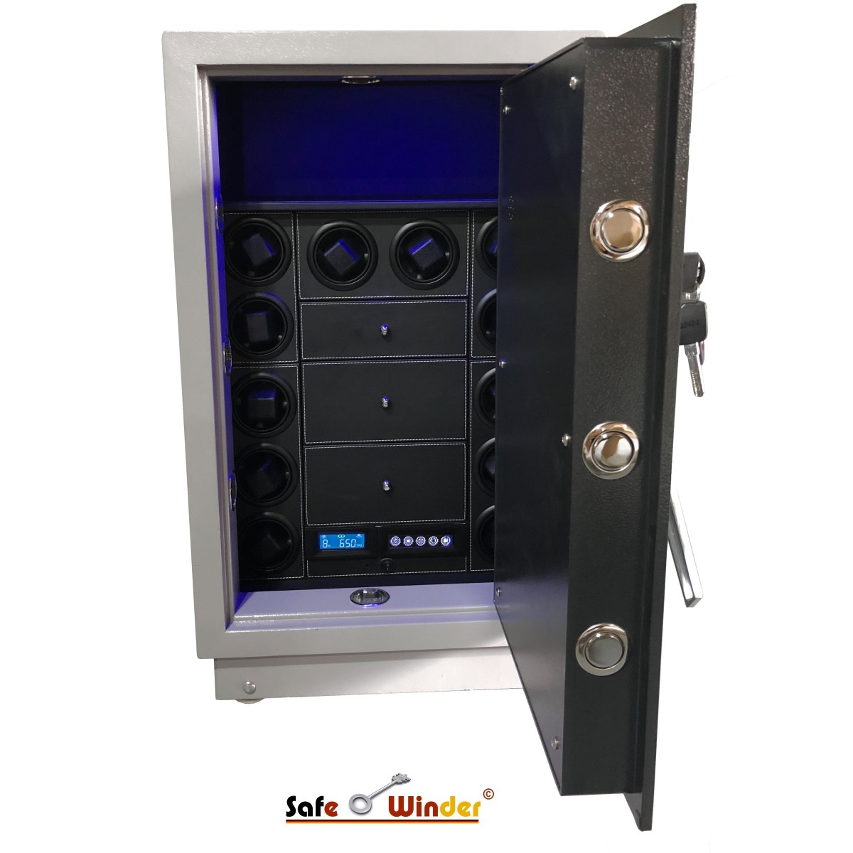 Safewinder Type 12 B Uhrenbeweger Fur 12 Uhren Und Safe
