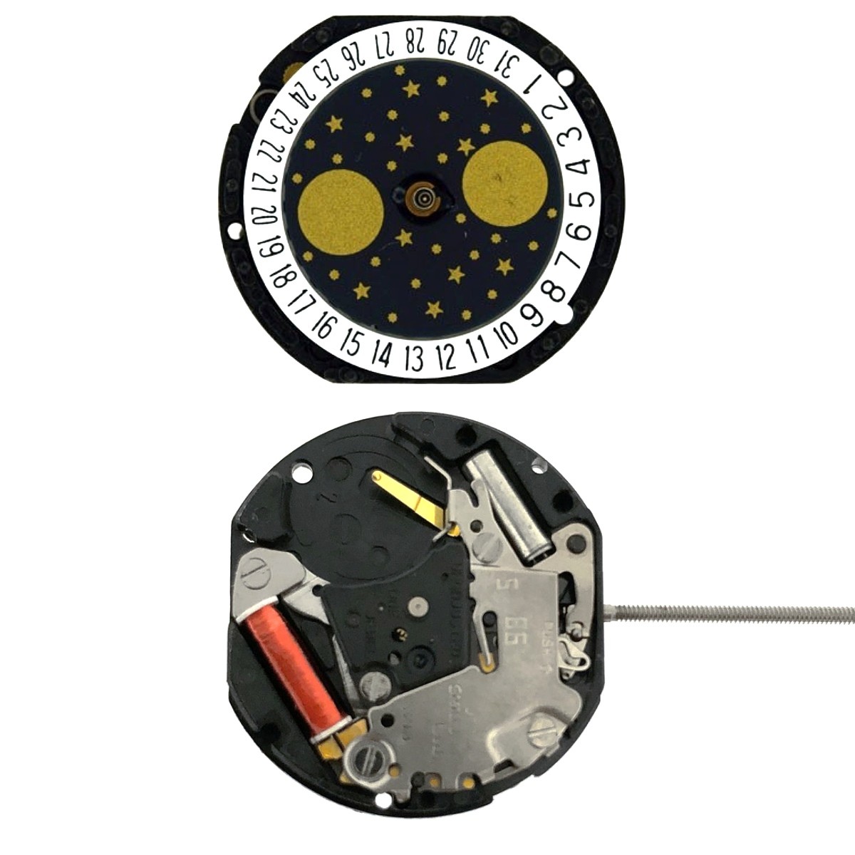 Hattori (Japan) VX18 MONDPHASE Quarzuhrwerk - Fachhandel für Quartuhrwerke Hattori (Japan) VX18 MONDPHASE Quarzuhrwerk - Fachhandel für Quartuhrwerke