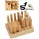 Rillenanke aus Holz mit Treibhölzern DomeXX-16
