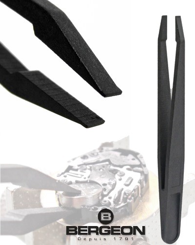 Bergeon 93305 Carbon-Faser Uhrmacher-Pinzette