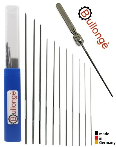12 BULLONGÈ TRAC-12 Uhrmacher Reibahlen, Made in Germany