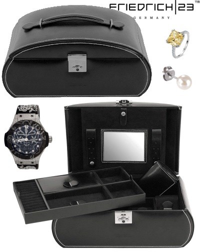 Uhren.- und Schmuckkoffer CECIL CLASSIC von Friedrich|23