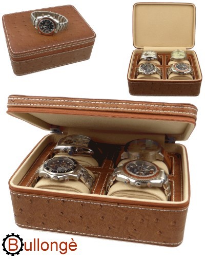 Uhrenetui TRAVELER DIPLOMAT QUAD von BULLONGÈ