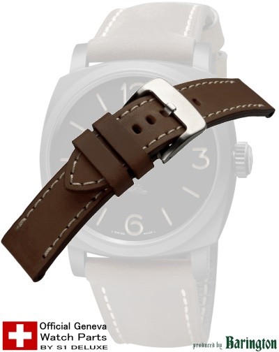 Lederarmband ROYAL-AERONAUTICAL tabak 26mm