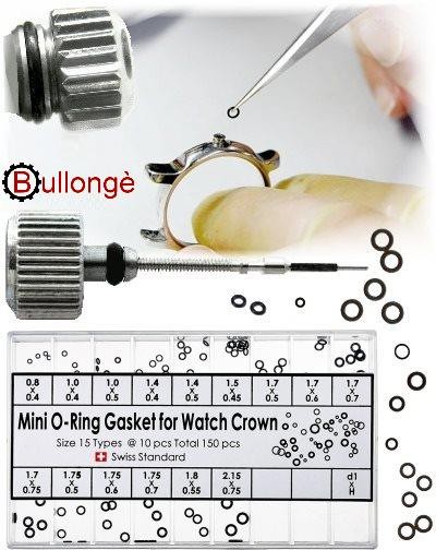 Mini-Dichtungen O-Ringe für Kronen und Drücker