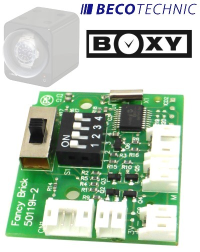 Schaltplatine für Boxy Fancy by Beco Uhrenbeweger