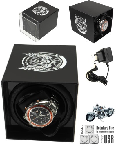 MODULARE ONE USB SKULL BIKER Uhrenbeweger PRO
