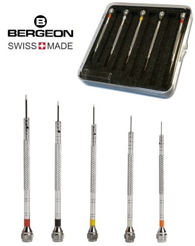 5 Uhrmacher-Schraubendreher BERGEON 2868
