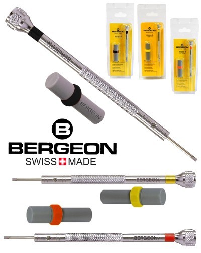3er Set Bergeon Uhrmacher-Schraubendreher 30080