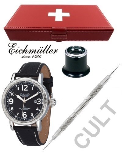 Eichmüller Herrenuhr CULT EXCLUSIVE BLACK