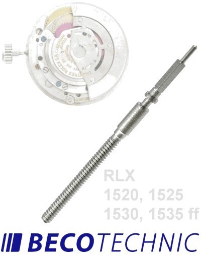 Aufzugwelle für RLX Kaliber 1520, 1525, 1530, 1535