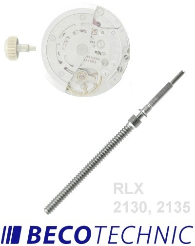 Aufzugwelle für RLX Kaliber 2130 und 2135