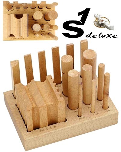 Rillenanke aus Holz mit Treibhölzern DomeXX-16