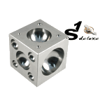 Würfelanke aus Stahl 2 Zoll oder 5,1 x 5,1 x 5,1cm