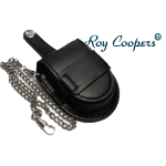 Gürteltasche für Taschenuhren Roy Coopers KROSS schwarz mit Kette