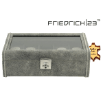 Friedrich|23 Uhrenbox CUBANO VINTAGE GRAU L