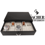 Stapelbare Uhrenbox mit Schublade SACHER VARIO 10S