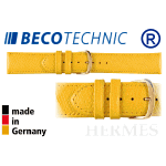 Beco Technic HERMES Uhrenarmband gelb 16mm golden