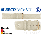 Beco Technic HERMES Lederarmband creme gold 22