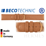 Beco Technic HERMES Lederarmband honig 22 golden