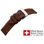 Lederarmband ROYAL-AERONAUTICAL tabak 20mm