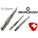 BERGEON Federstegbesteck 6767 SF 1mm und 3mm Gabel