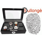 BULLONGÈ iBox für 8 Uhren mit Fingerabdruck-Sensor