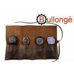 Uhrenrolle BULLONGÈ LUXOWA SUPER-SOFT Wild-Leder braun 
